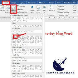 Cách vẽ sơ đồ tư duy trong Word đẹp nhất chỉ trong 15 giây