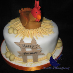 CHÙM hình ảnh bánh sinh nhật con gà đẹp cho người tuổi Dậu